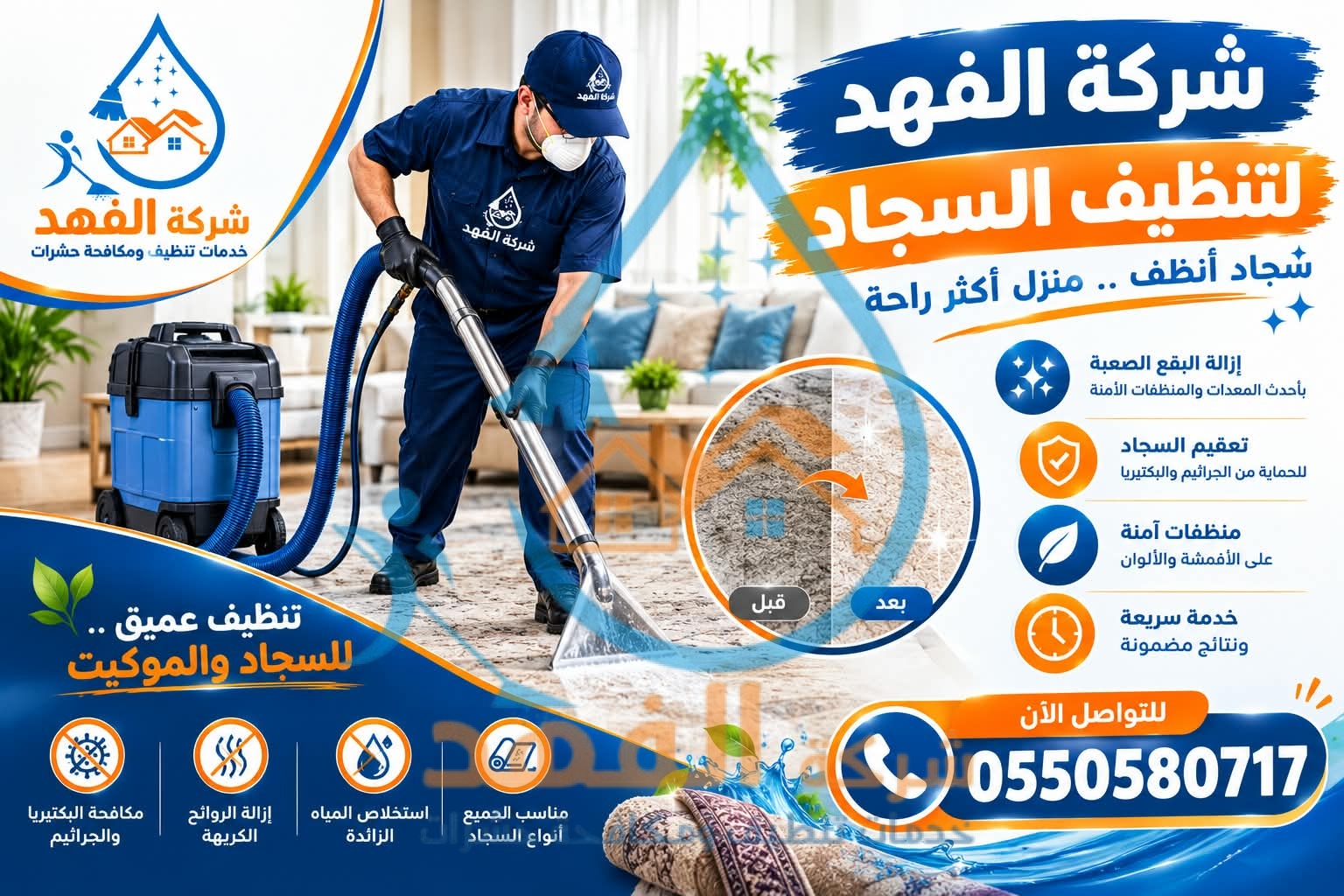 شركة تنظيف فرش بحائل