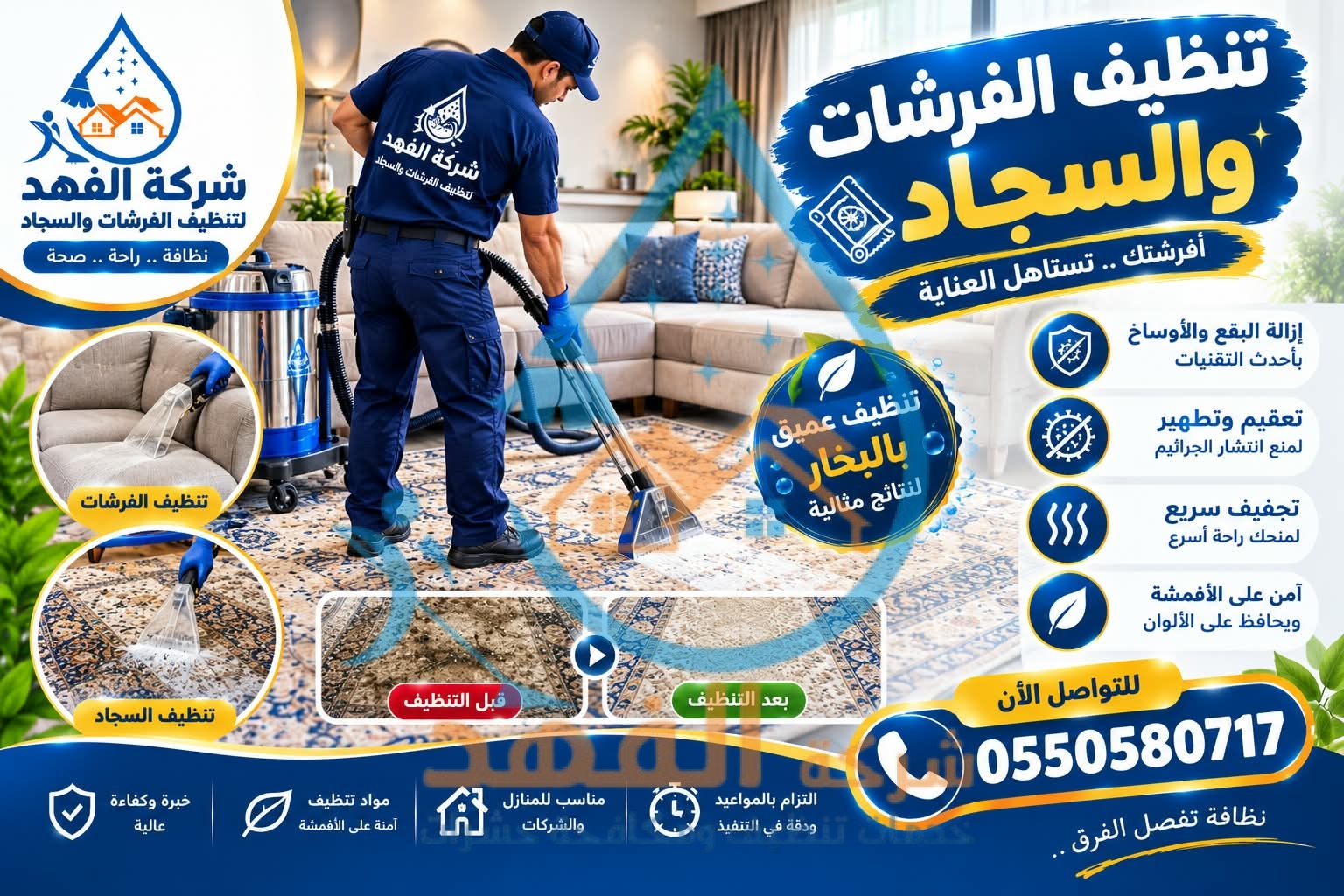 شركة تنظيف سجاد بالمجمعة
