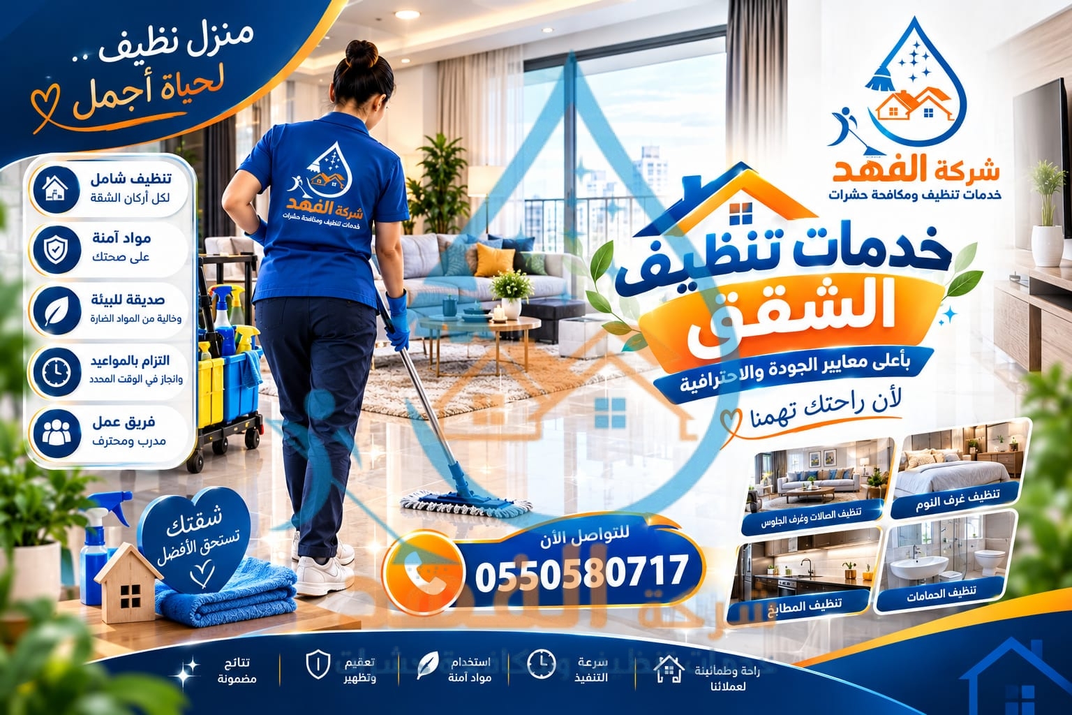 شركة تنظيف منازل بالمجمعة