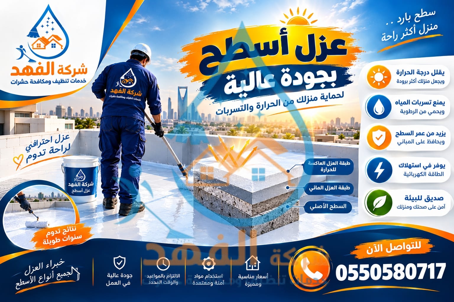 افضل شركة عزل اسطح بحائل