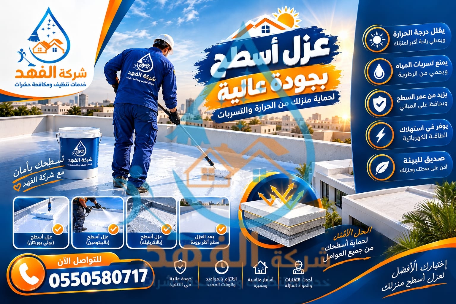 افضل شركة عزل اسطح بحائل