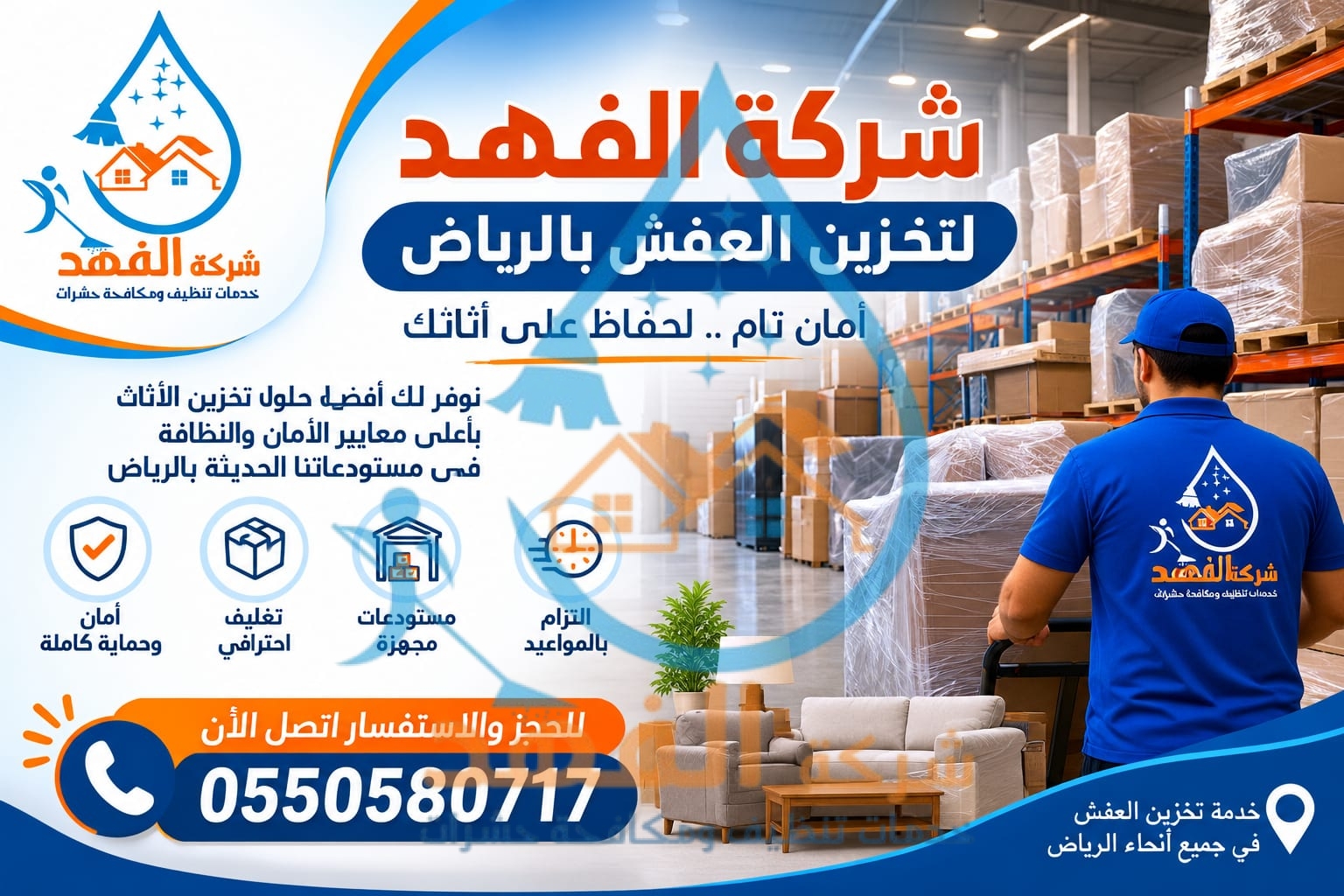 شركة نقل عفش بحي القادسية بالرياض