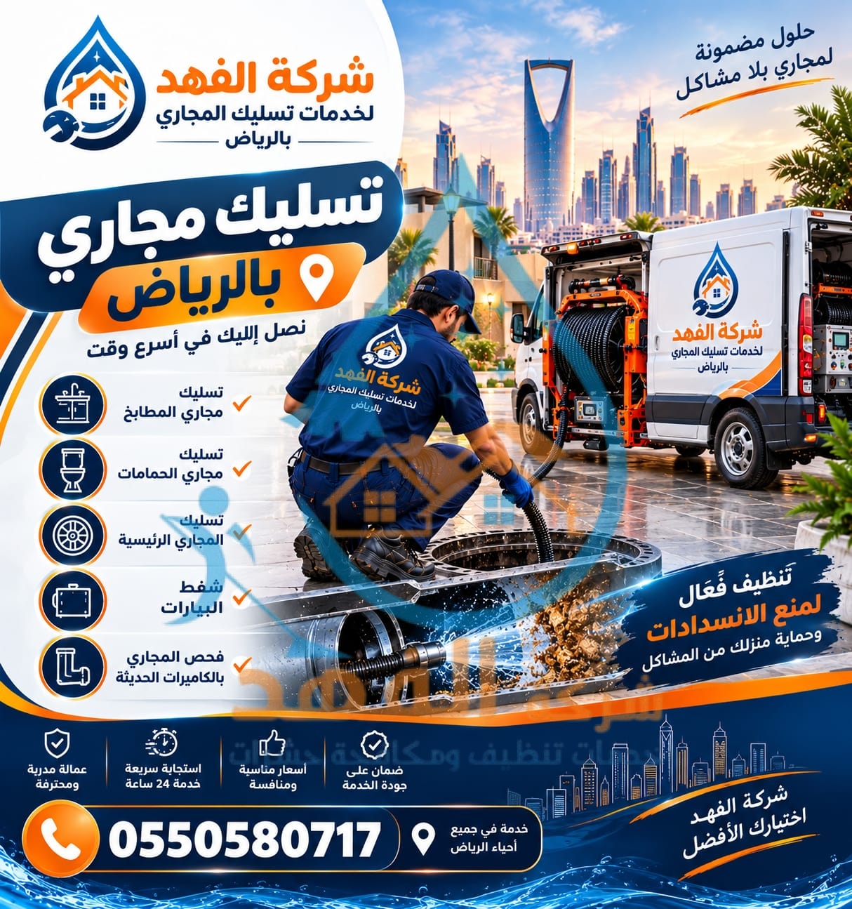 شركة تسليك مجاري بحي المغرزات بالرياض