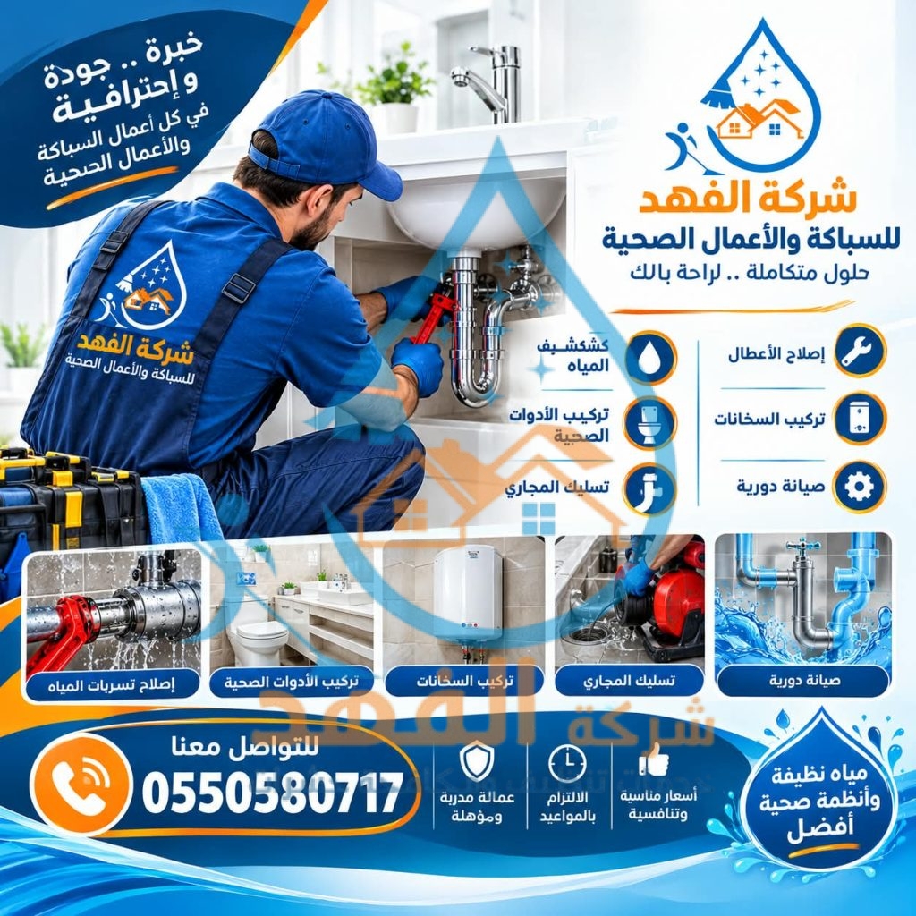 شركة سباكة بالدلم