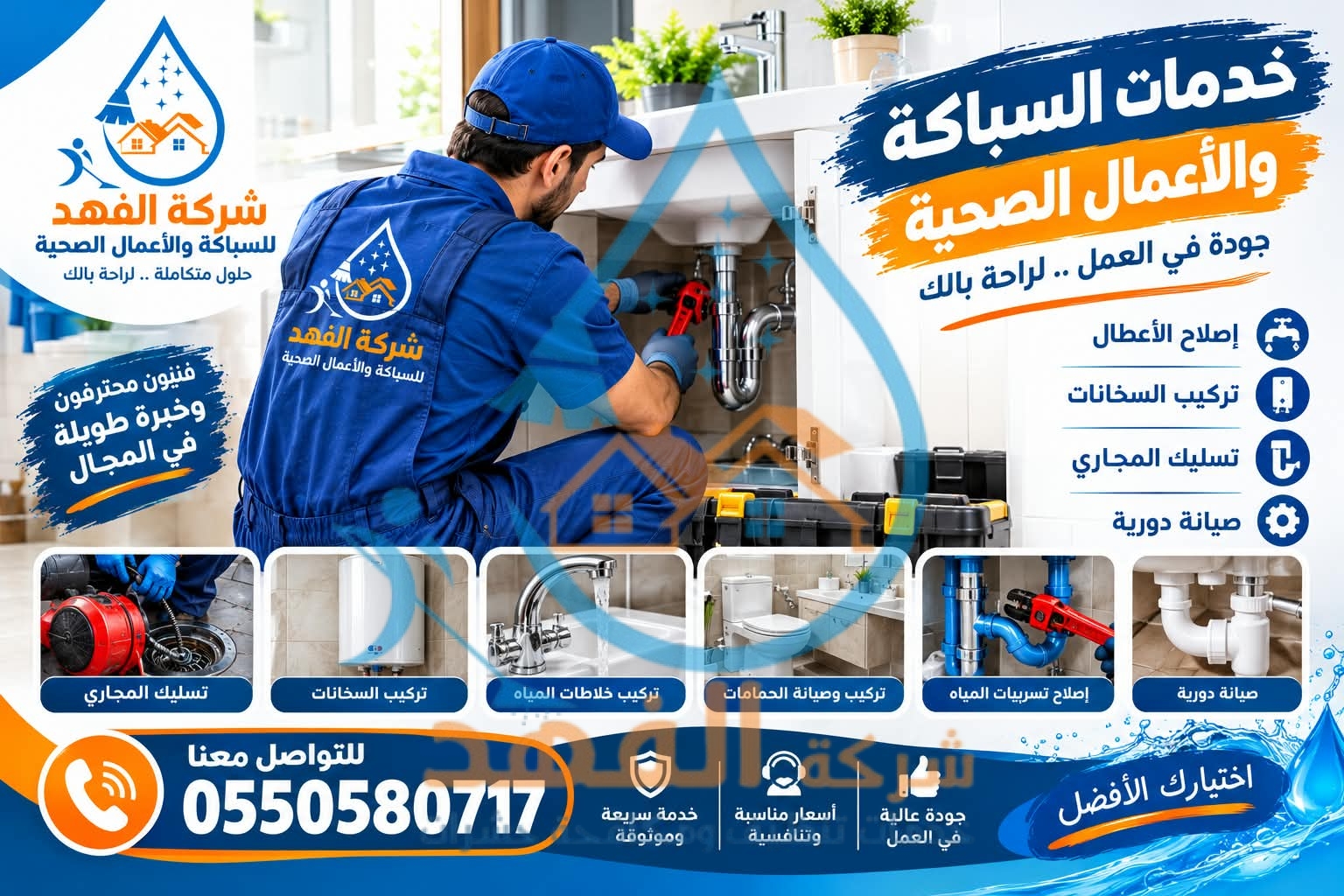 شركة سباكة بالمجمعة