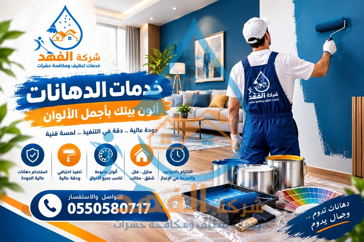 شركة دهانات بالدلم