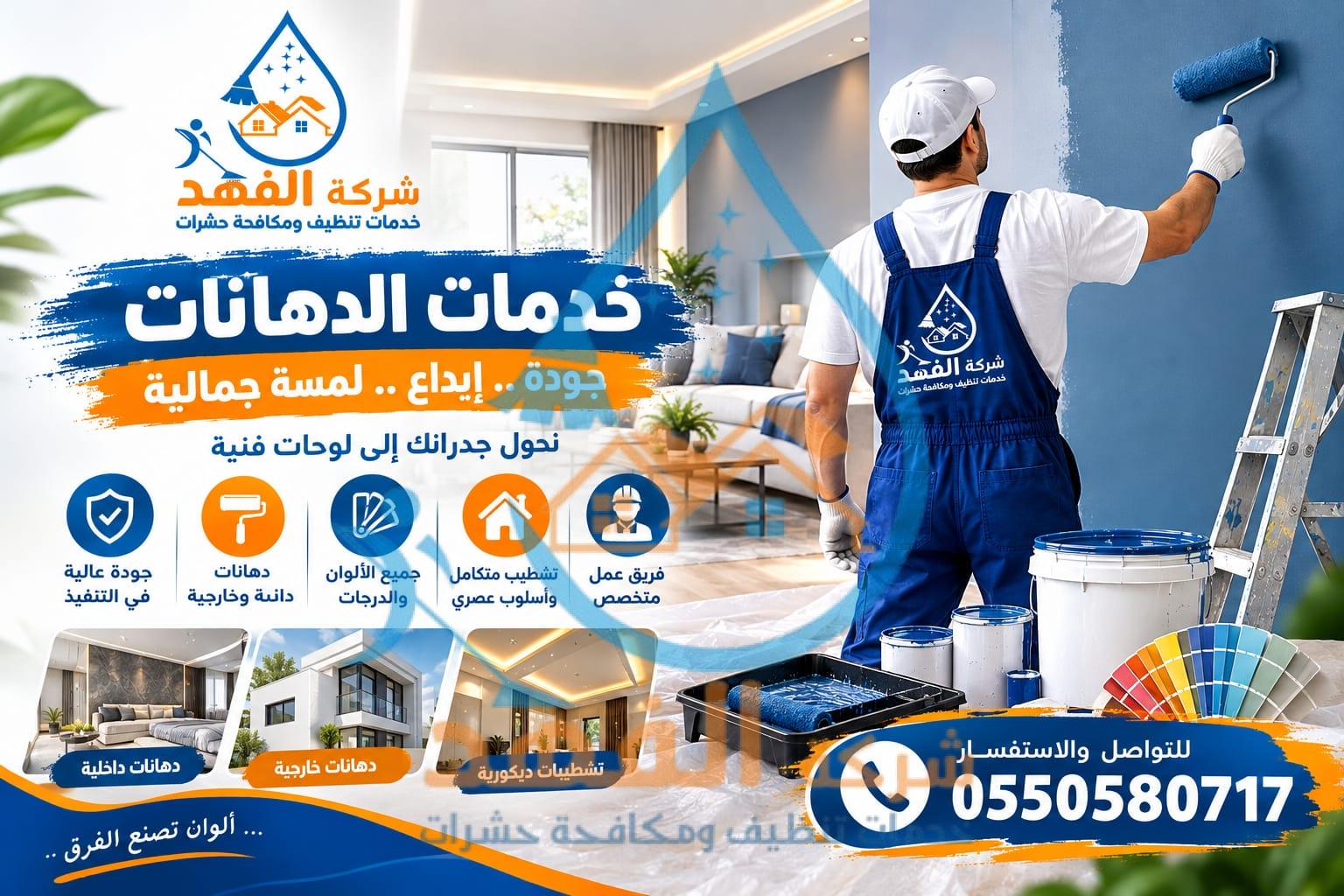 شركة دهانات بالمجمعة