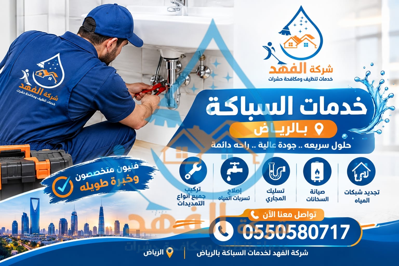 شركة سباكة بالرياض