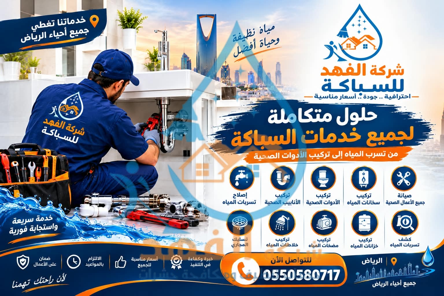 شركة سباكة بحي القدس بالرياض