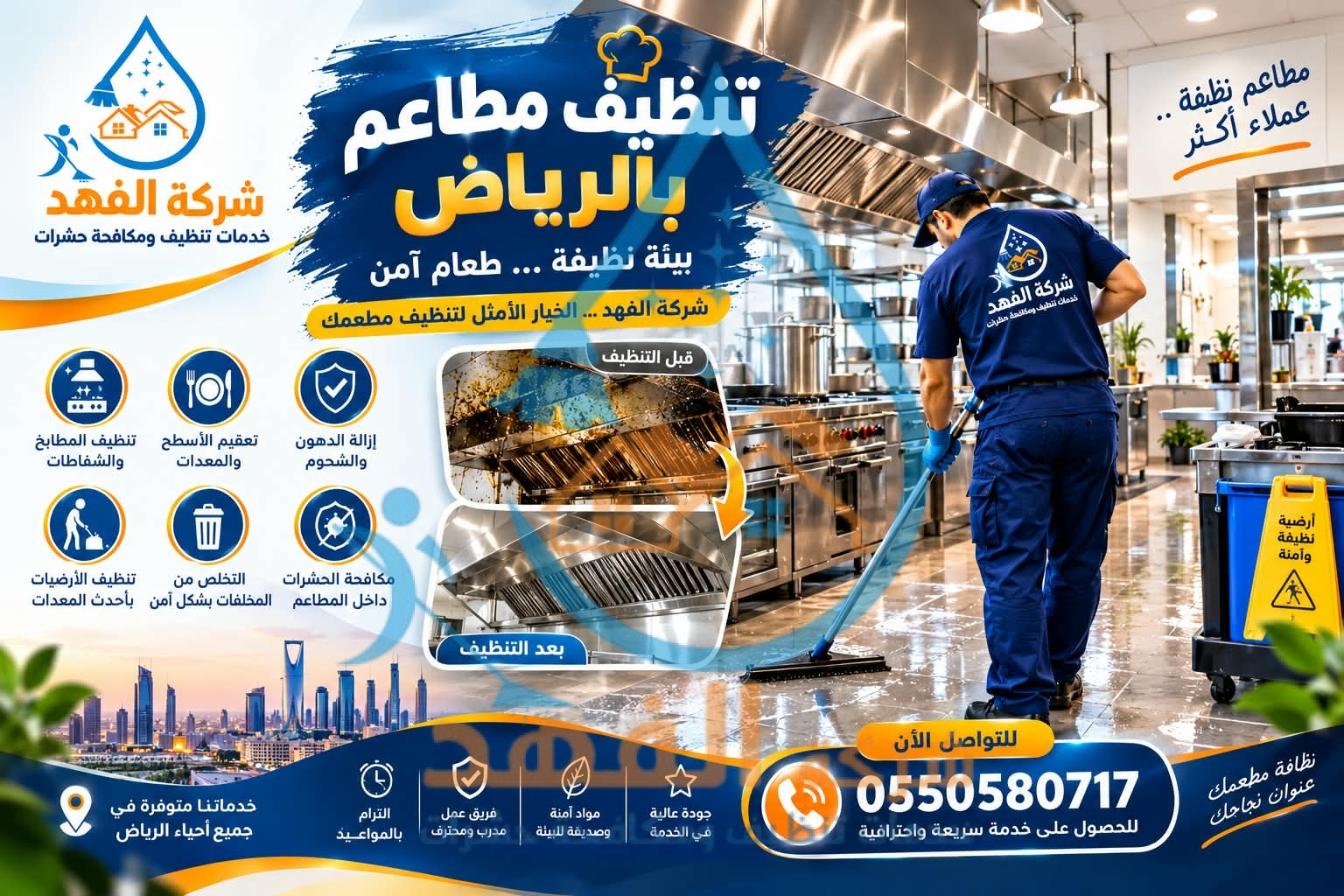 شركة تنظيف مطاعم بالرياض