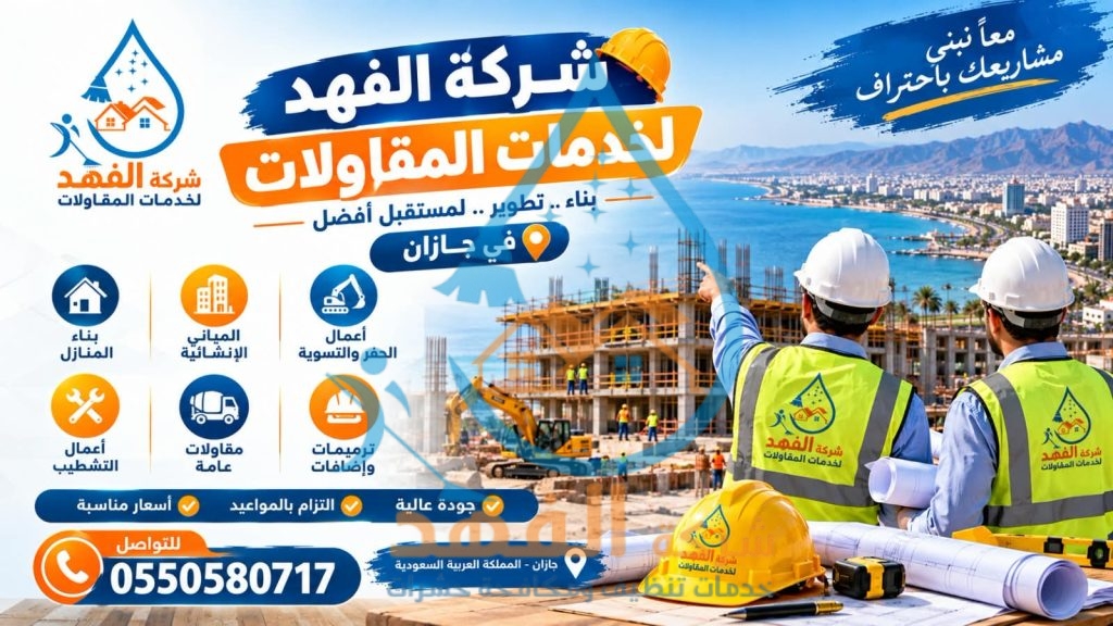 مقاول مباني بجازان