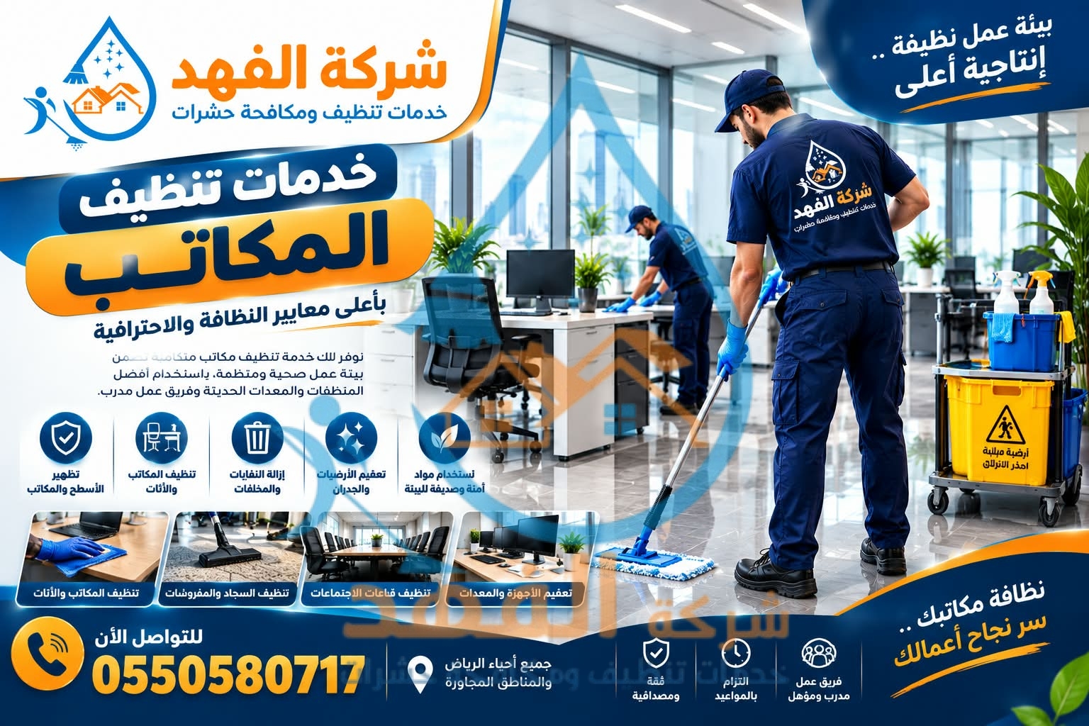 شركة تنظيف مكاتب بشقراء