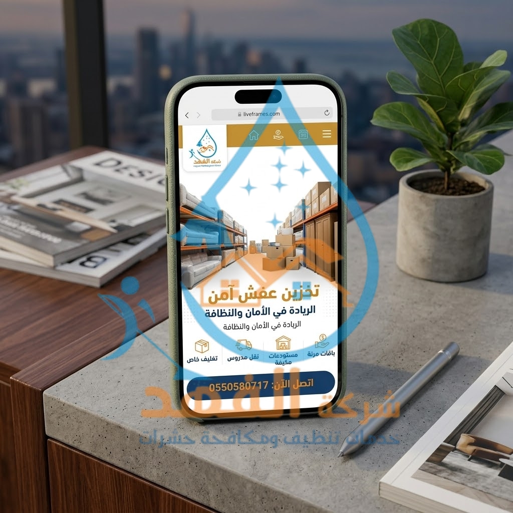 شركة تخزين عفش غرب الرياض