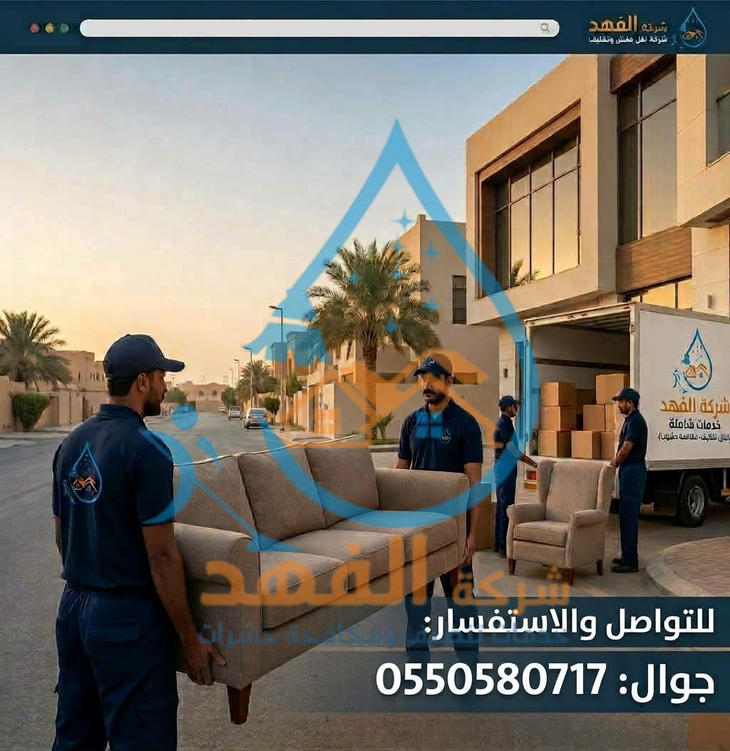 شركة نقل عفش بحي المصانع بالرياض