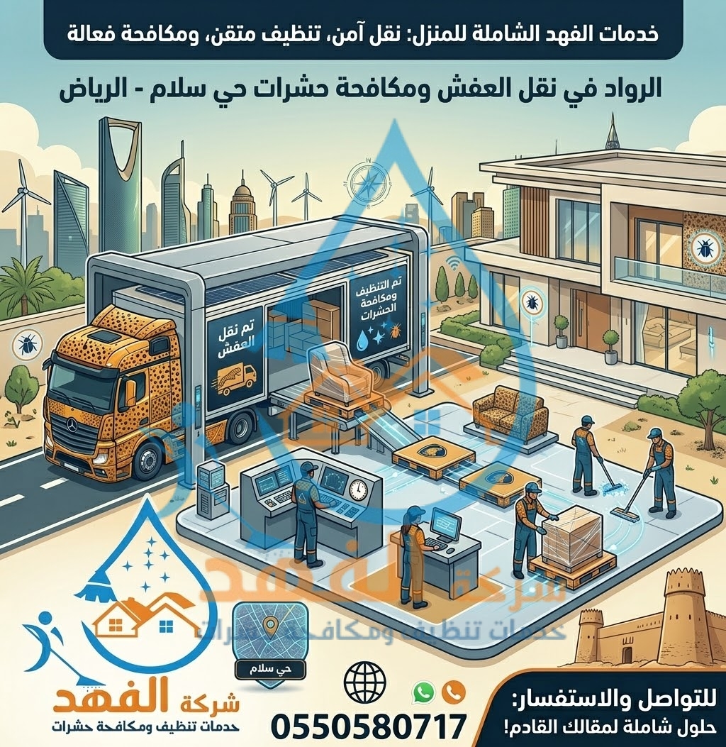 شركة نقل عفش بحي سلام بالرياض