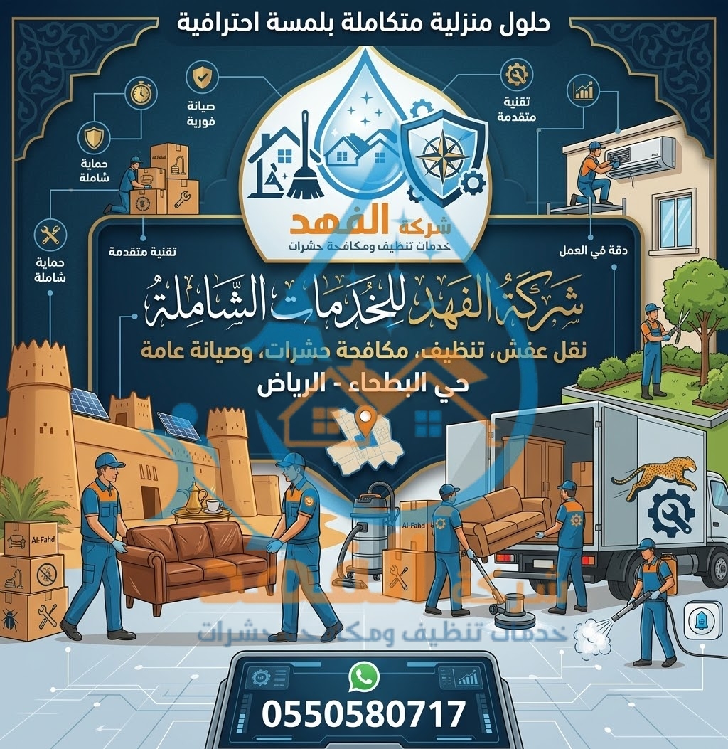شركة نقل عفش بحي البطيحا بالرياض