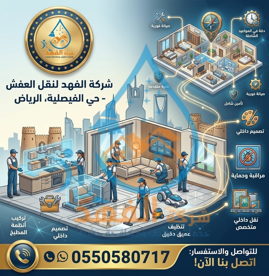 شركة نقل عفش بحي الفيصلية بالرياض