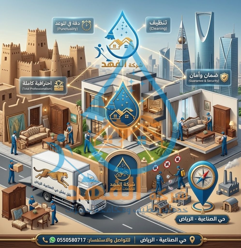 شركة نقل عفش بحي الصناعية بالرياض